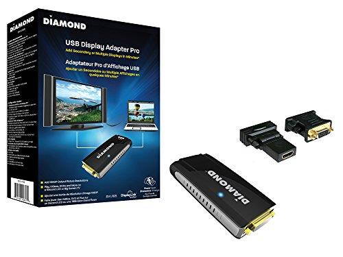 Diamond Bvu195 USB External Video Display Adapter 1080P Outpu