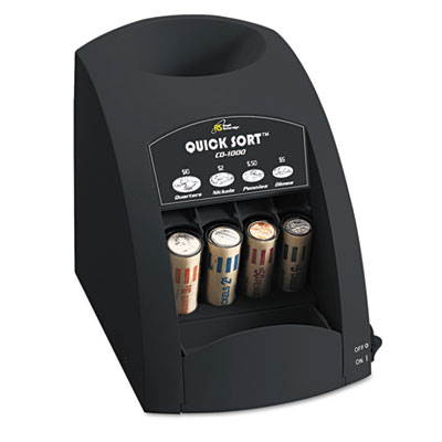 Royal Sovereign CO-1000 Fast Sort CO-1000 One-Row Coin Sorter, Pennies Through Quarters