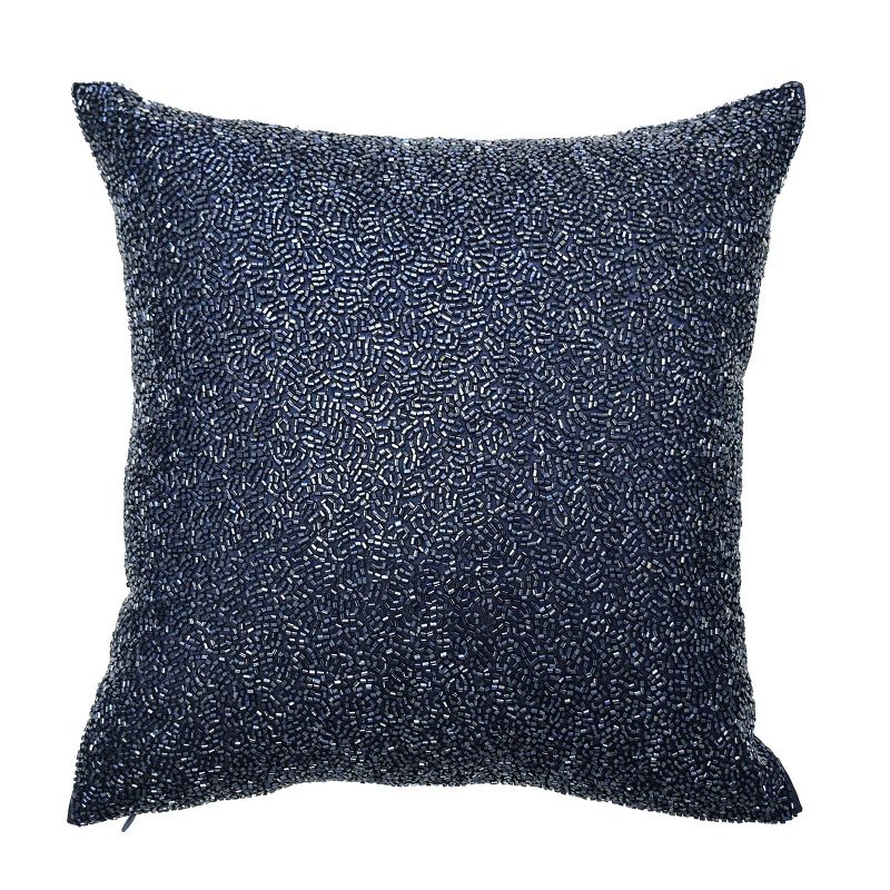 Blue Normandy Beaded Throw Pillow - Beautyrest