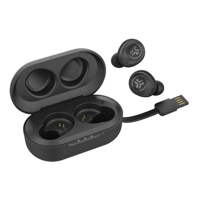 JLab EBJBUDSAIRBLK82 Audio JBuds Air True Wireless Signature Bluetooth Earbuds