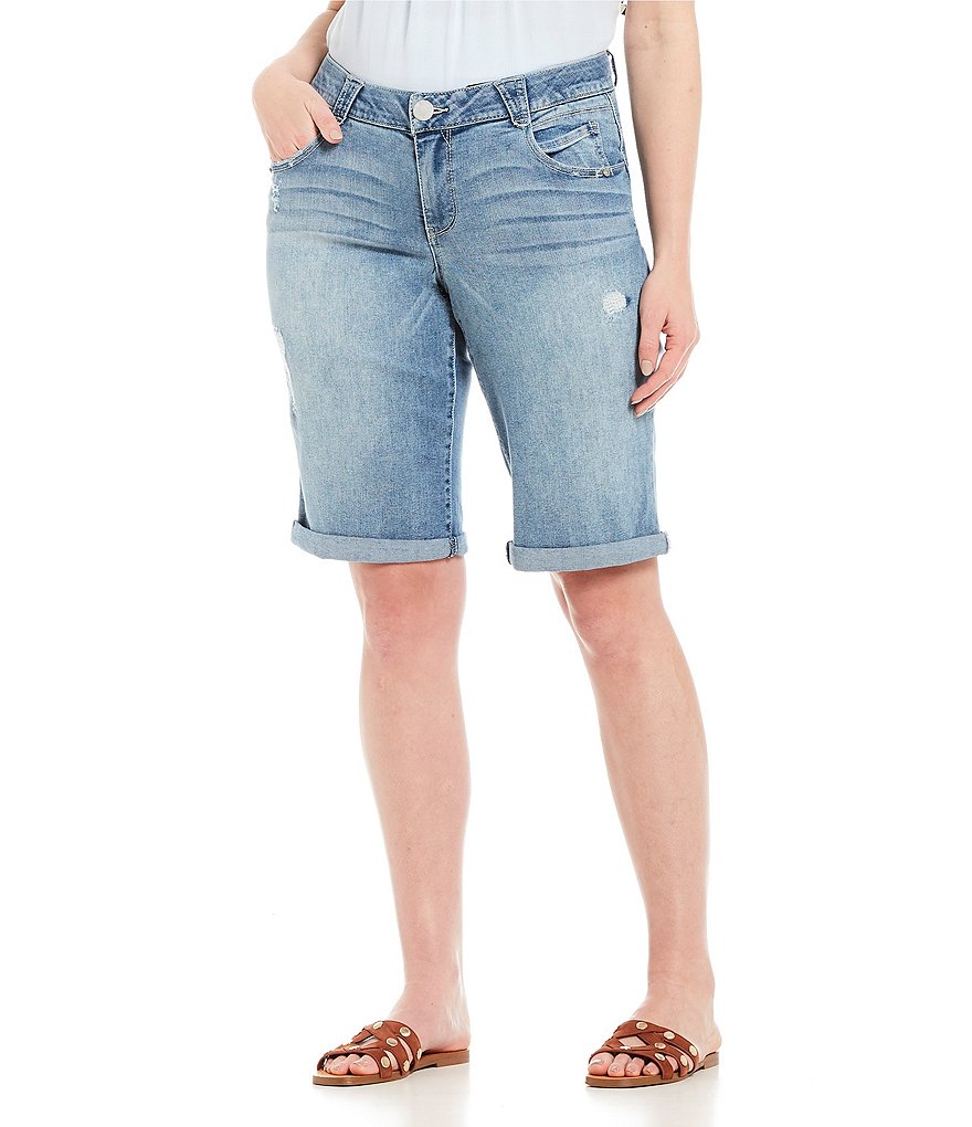Democracy Plus Size Ab-Solution Bermuda Shorts