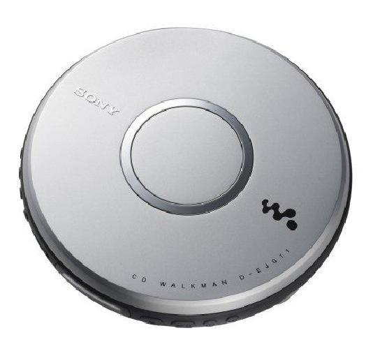 Portable CD Player HOTT Walkman CD Player LCD Display Anti-Skip Protection Shockproof Function Only Support 5 Formats CD CD-R CD-RW MP3 CD-DA WMA Audio Files Silver