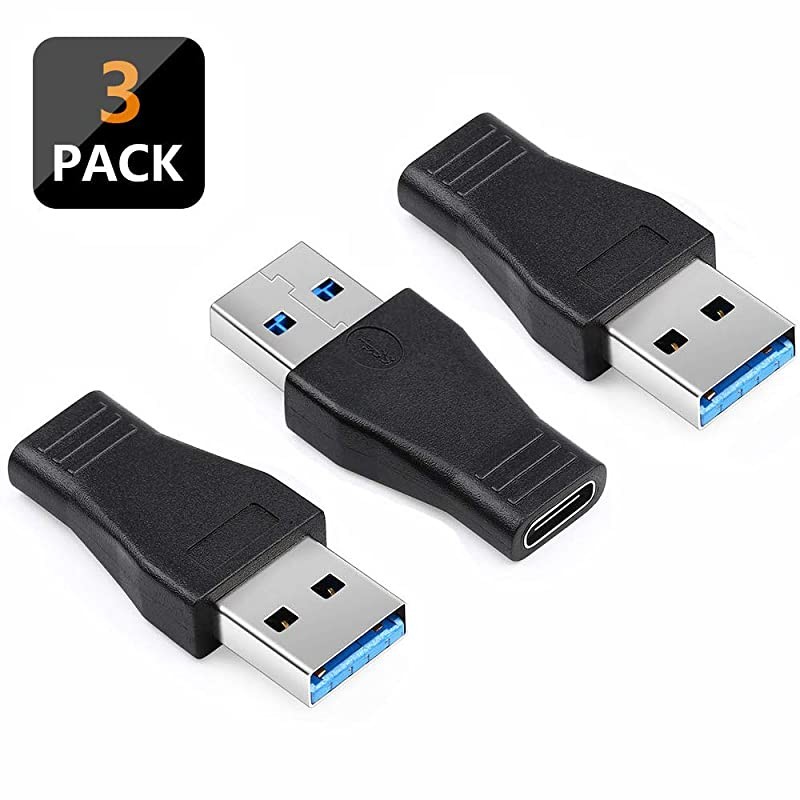 USB 30 to USB C Adapter 3 Pack USB 31 Type C Female to USB 30 A Male Adapter Converter Support Data Sync Charging