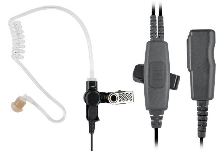 Pryme Radio Products SPM-2000ILsQD Pryme QD MD 2 Wire Lapel w/ Remote PTT