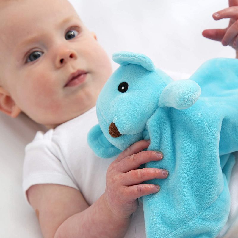 JumpOff Jo - 3-Piece Set, Swaddle Blanket, Security Bear, Monthly Photo Cards