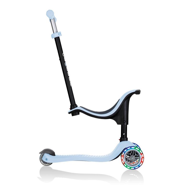 Globber Go Up 4 in 1 Lights Scooter - Pastel Blue