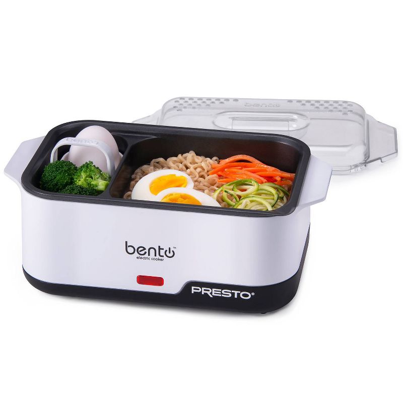 Presto Bento Electric Cooker and Steamer - White
