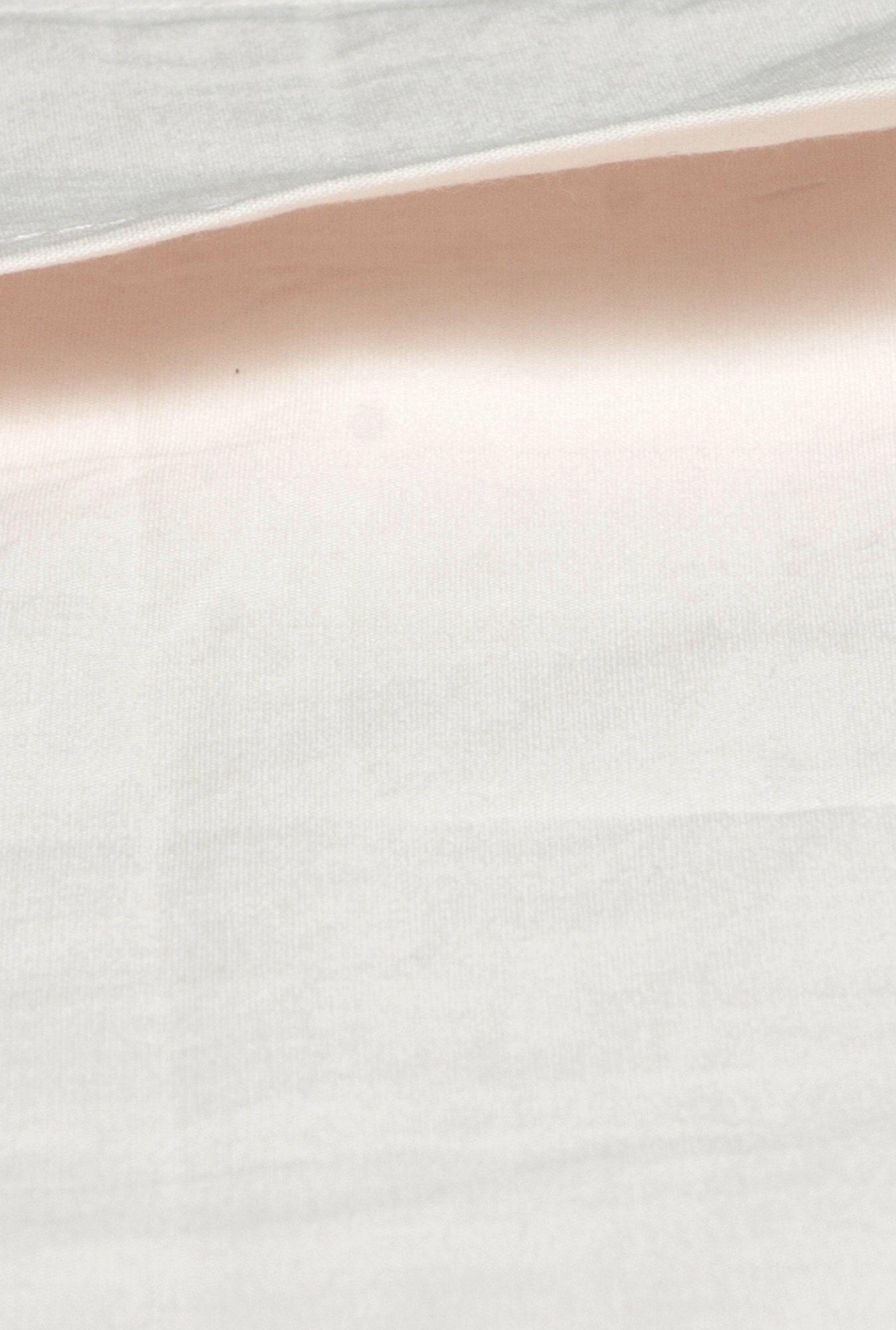 The Baby Atelier White Solid Cotton 400 TC Pillow Cover with Filler