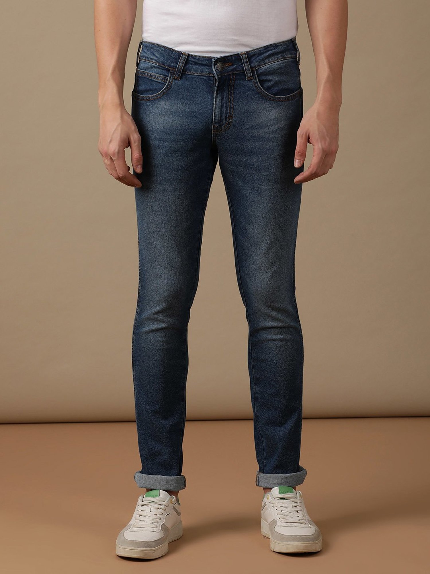 Wrangler Skanders Black Slim Fit Low Rise Jeans