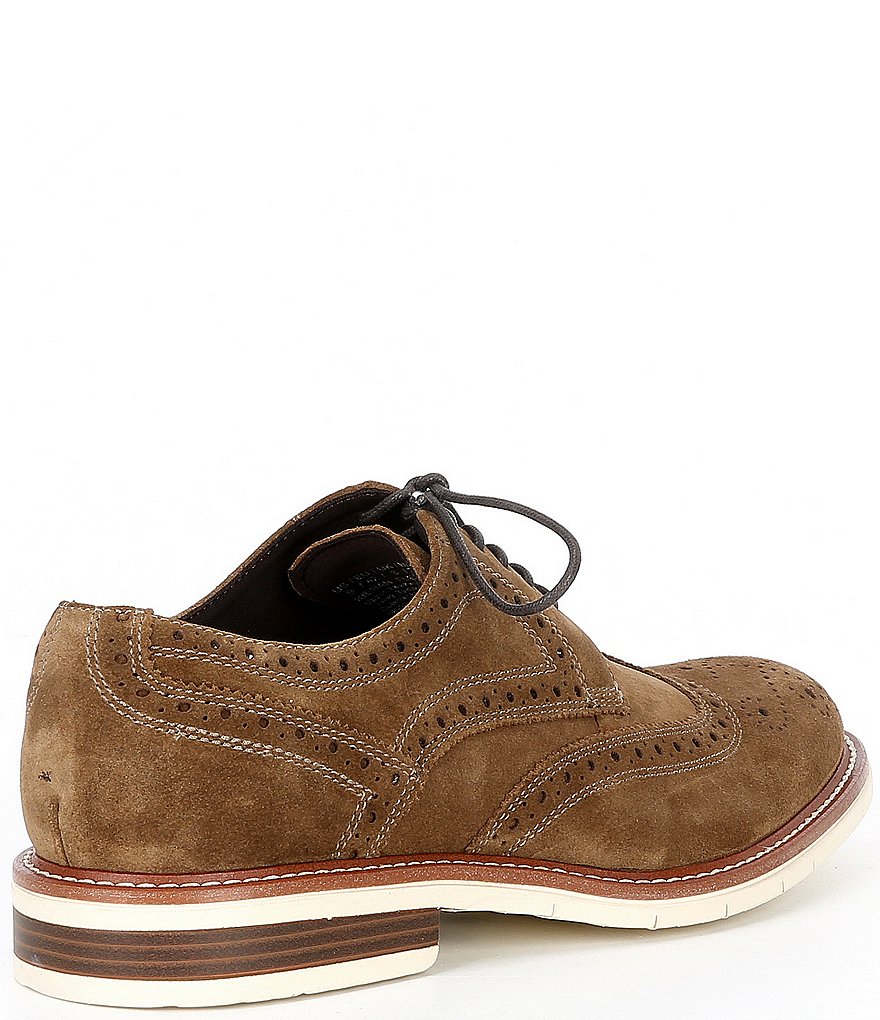 Kenneth Cole New York Men's Kieran Suede Flex Lace-Up Oxfords