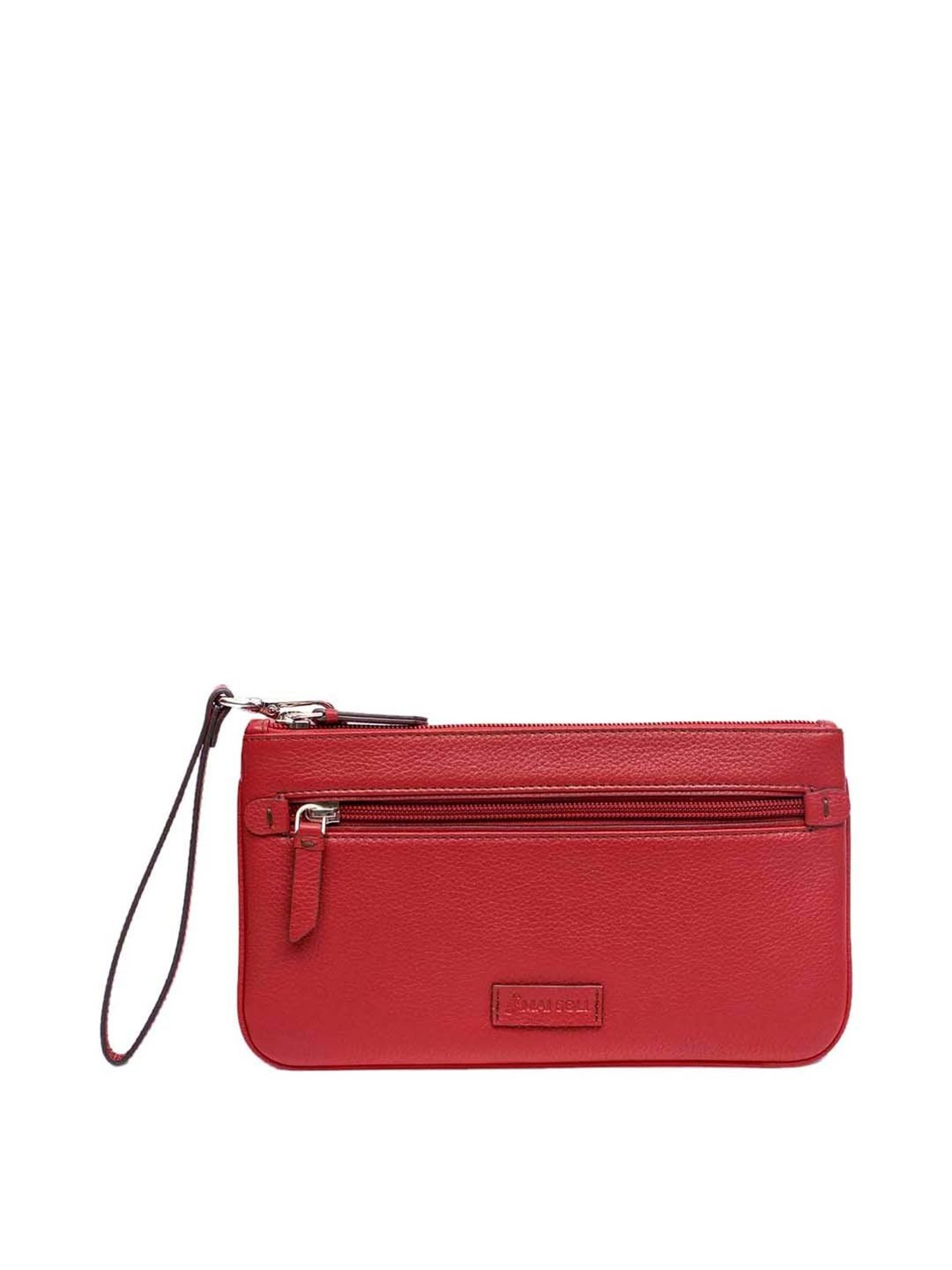 Mai Soli Virginia Large Slim Wristlet Pouch - Red