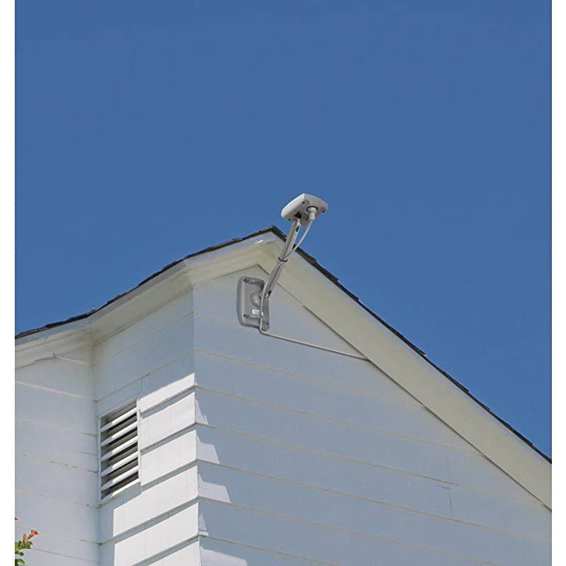 SiriusR Universal Outdoor Home Antenna Compatible with singleinput SiriusR home tuners amp dock amp play receivers Mounts on a mast roof or wall SXHA