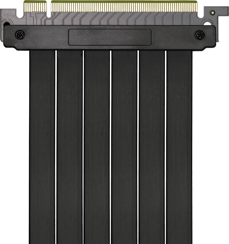 Cooler Master UNIVERSAL VERTICAL Graphics Card Holder KIT VER.2 with 165mm/6.5in Riser Cable,For Full Tower / Standard ATX Chassis with at least 7 available PCI slots