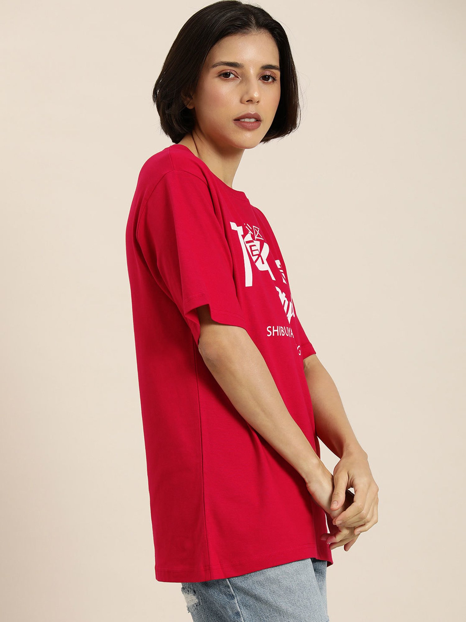 Dillinger Red Printed T-Shirt