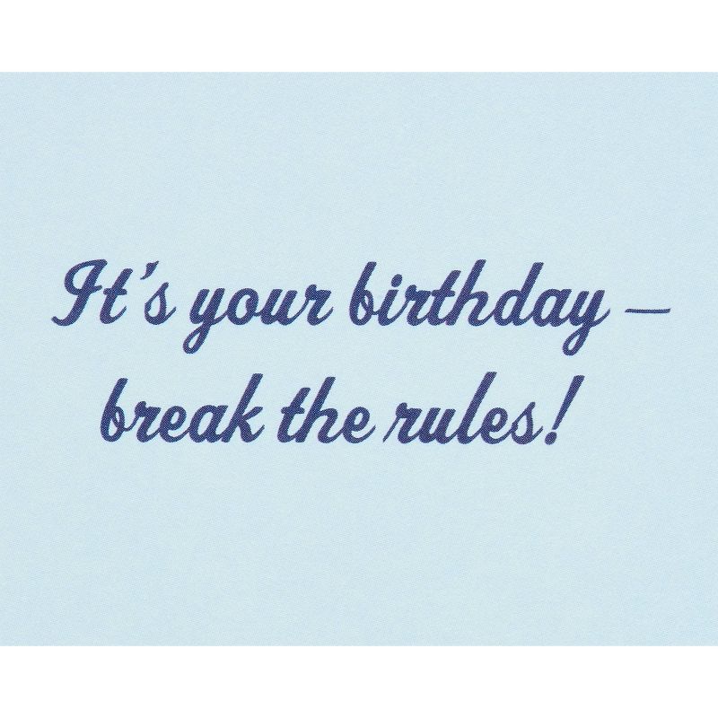 Funny Birthday Card Dinosaur Bike