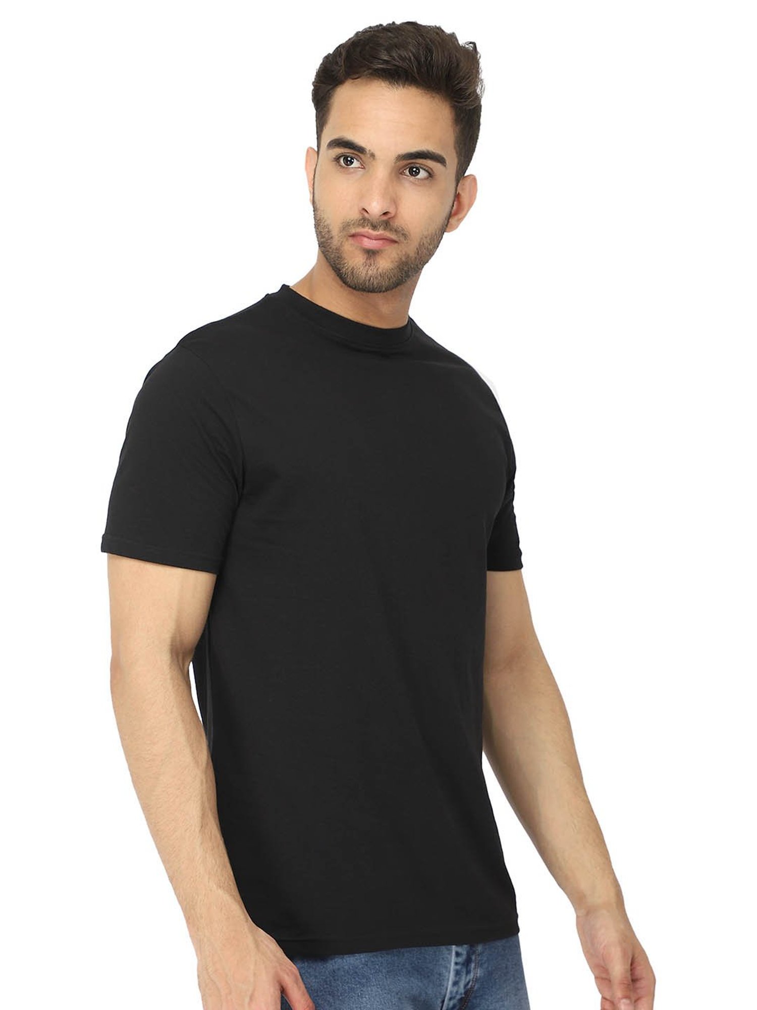 Bodycare Black Regular Fit T-Shirt