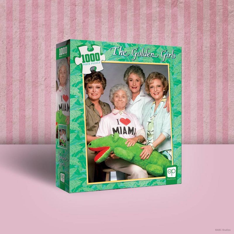 USAopoly Golden Girls: I Heart Miami Jigsaw Puzzle - 1000pc