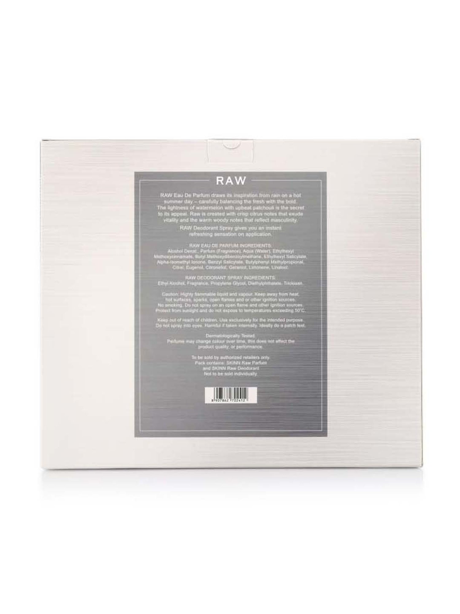 Skinn By Titan Raw Coffret Perfume & Deodorant Gift Set