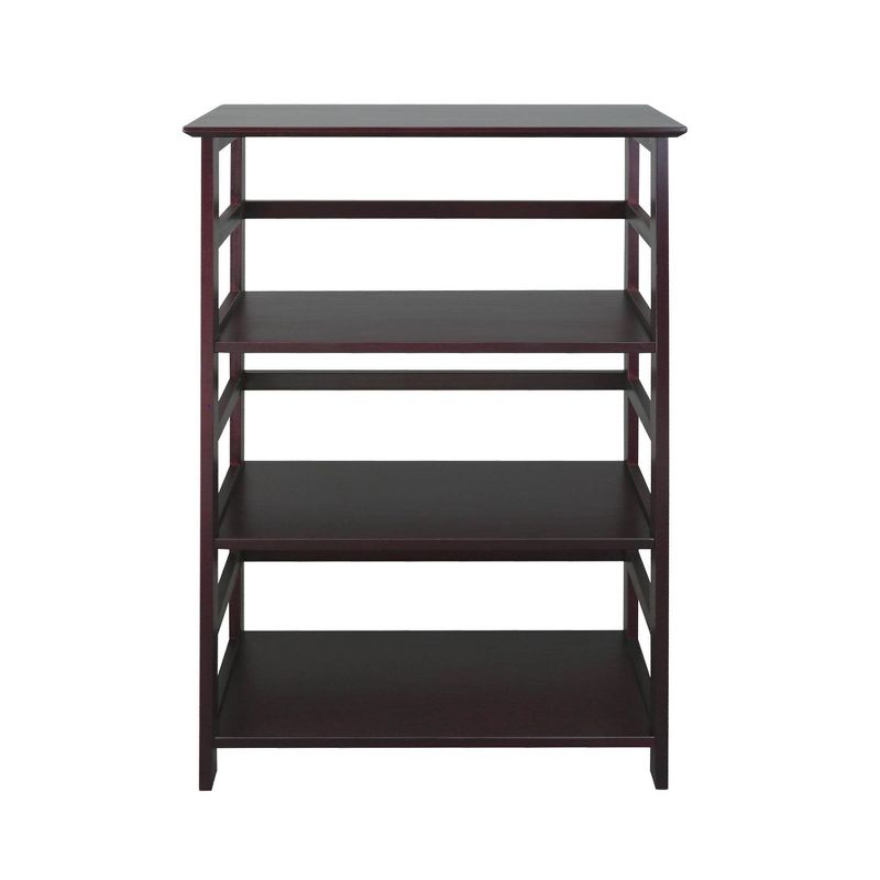 42" 4 Shelf Bookcase Espresso - Flora Home