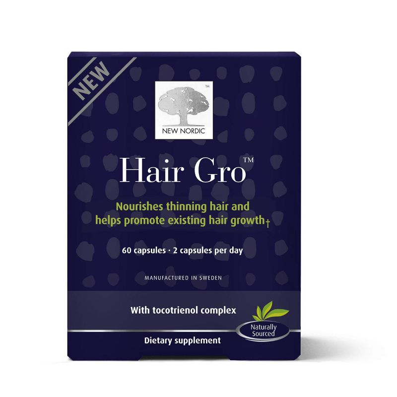 New Nordic Hair Grow Vegan Tablets - 60ct