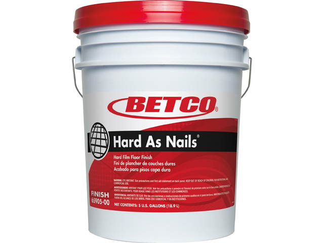 Betco Floor Finish Dries Clear 5 Gallon Pail White 6590500