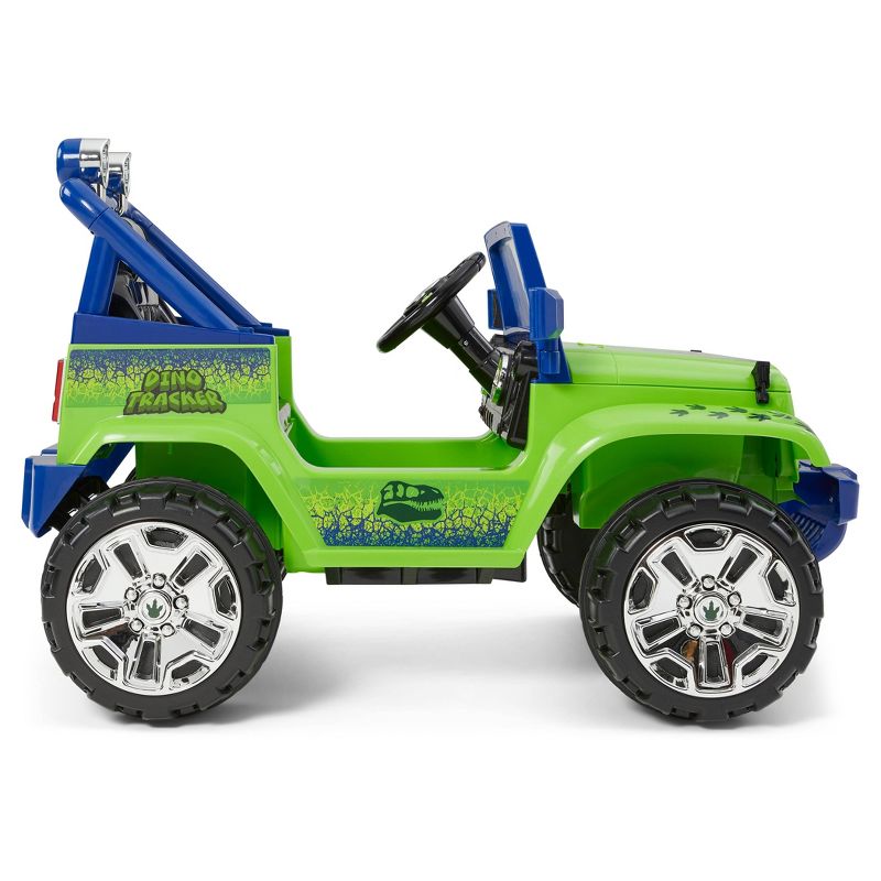 Kid Trax 6V Dino Tracker 4x4 Powered Ride-On - Green