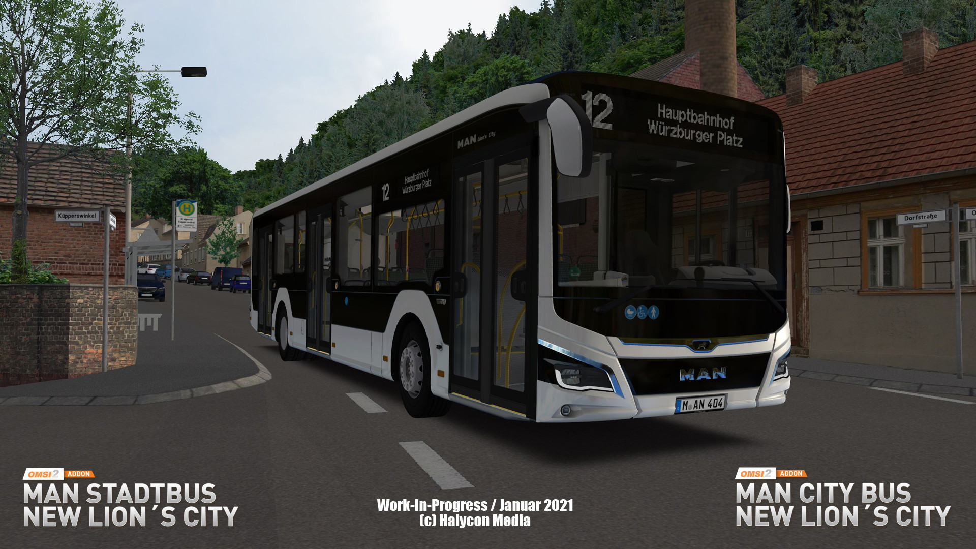 OMSI 2 Add-On E-Bus Hamburg  [Online Game Code]