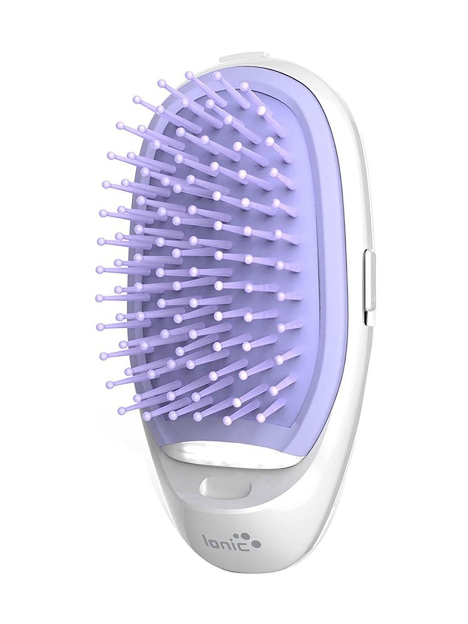 iGRiD IG-3011 Electric Portable Detangling Brush (White and Purple)