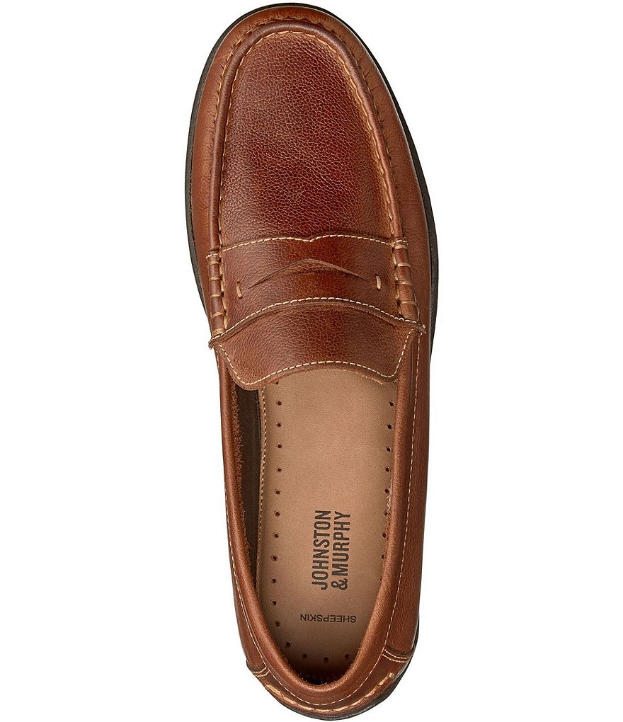 Johnston & Murphy Men's Fowler Leather Penny Loafer