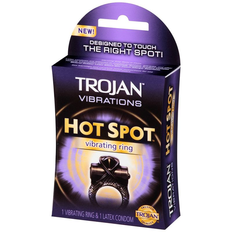 Trojan Vibrations Hot Spot Vibrating Ring