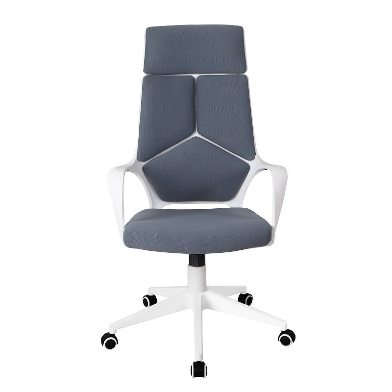 Modern Studio Office Chair Gray/White - Techni Mobili