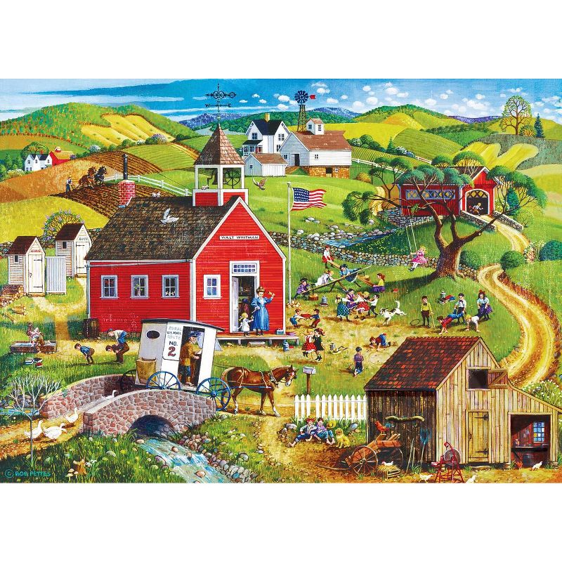 MasterPieces Inc School Days 500 Piece Jigsaw Puzzle