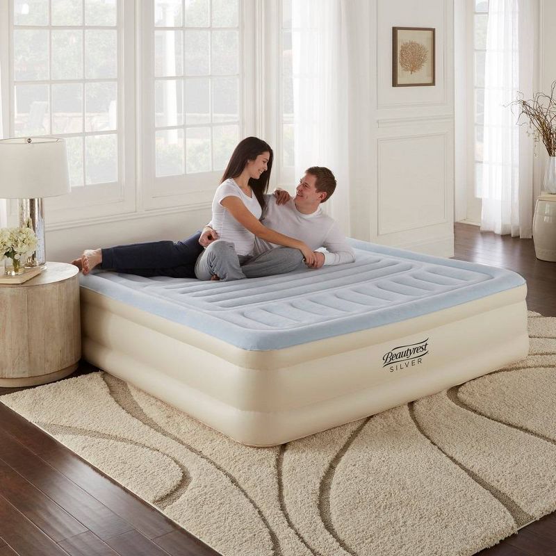 Beautyrest Lumbar Supreme 3-Zone Adjustable Air Mattress with Built-in Pump - King