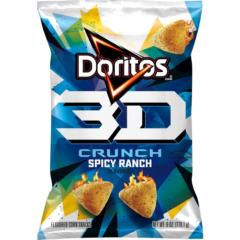 Doritos 3D Crunch Spicy Ranch - 6oz