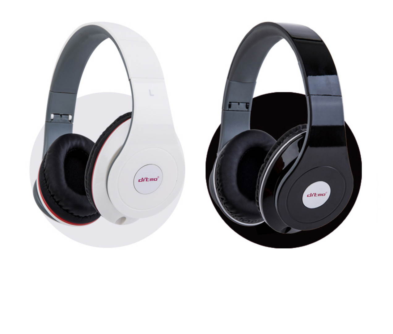 Head-mounted Wired music headset, Stereo Headset with Deep Bass, Foldable & Lightweight, Perfect for Cell Phone/TV/ PC and Travelling Sports Running