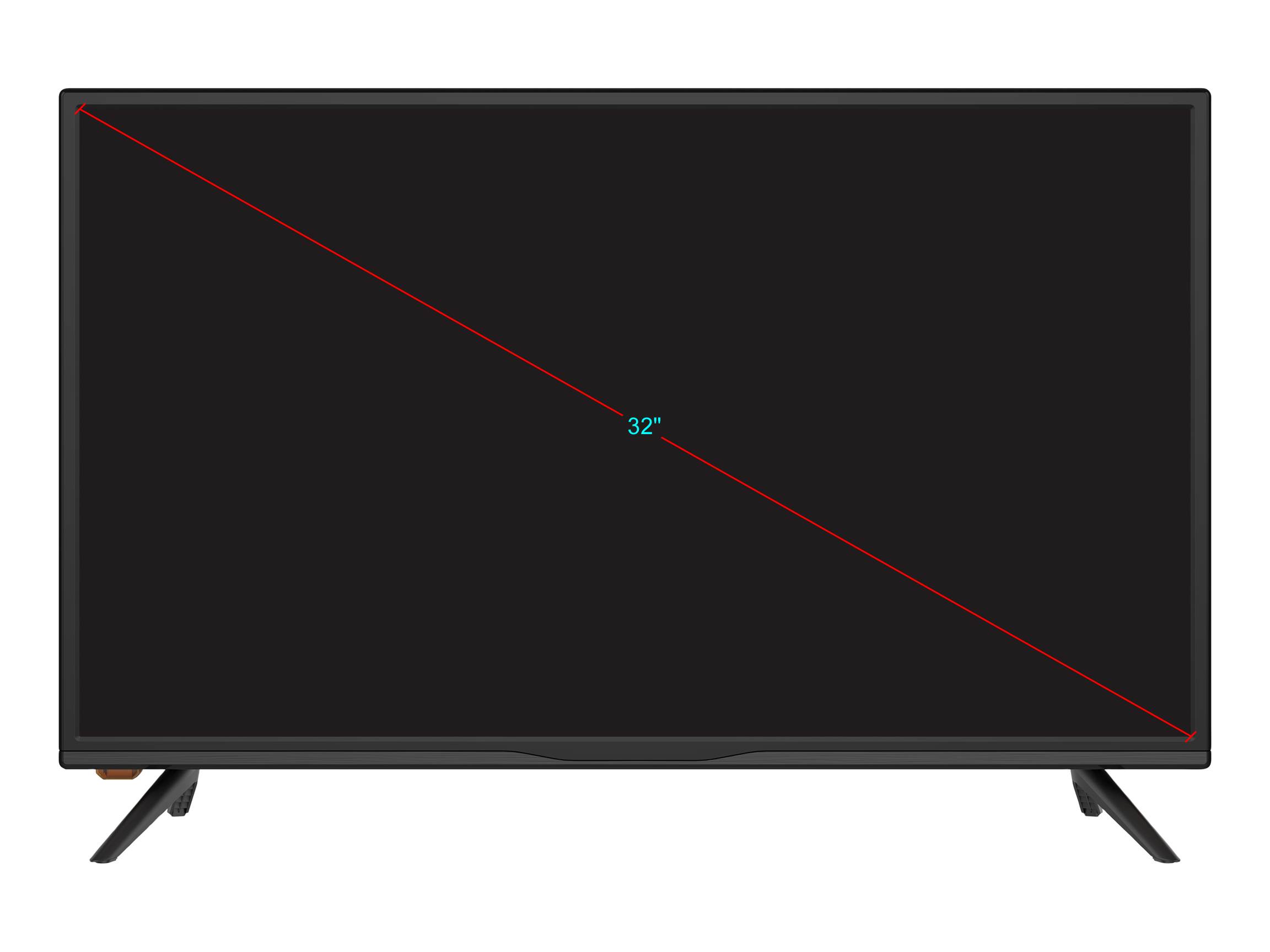 Sansui 32" HD 60Hz 1366 x 768 LED TV S32P28N