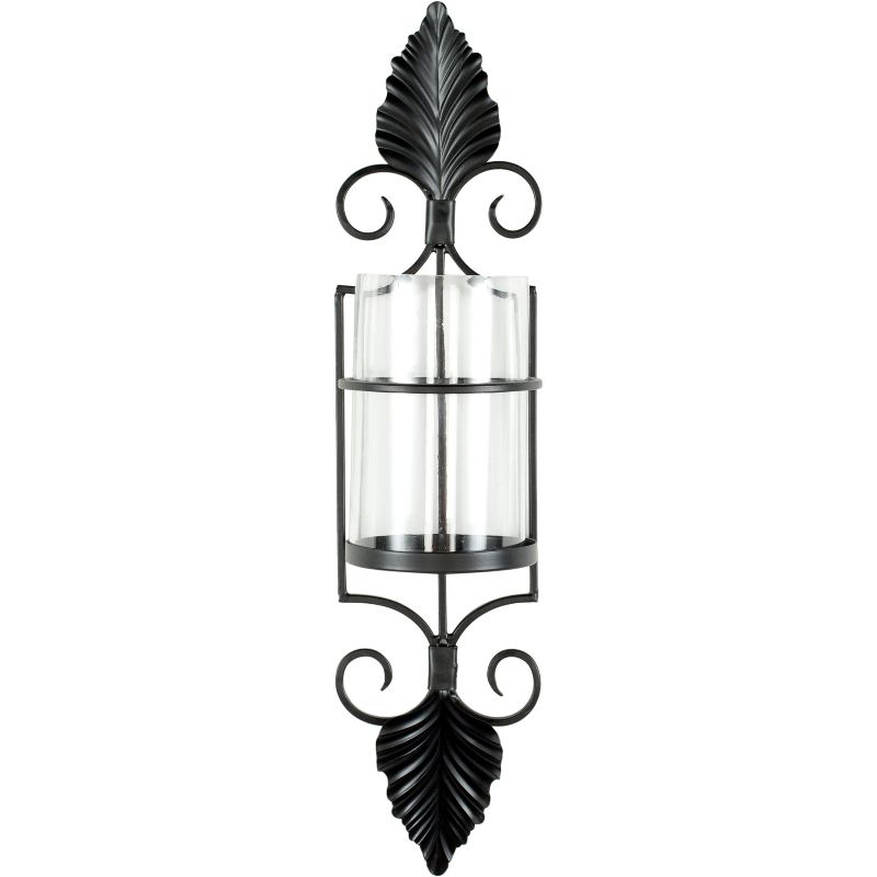 Pillar Sconce - Black - Safavieh