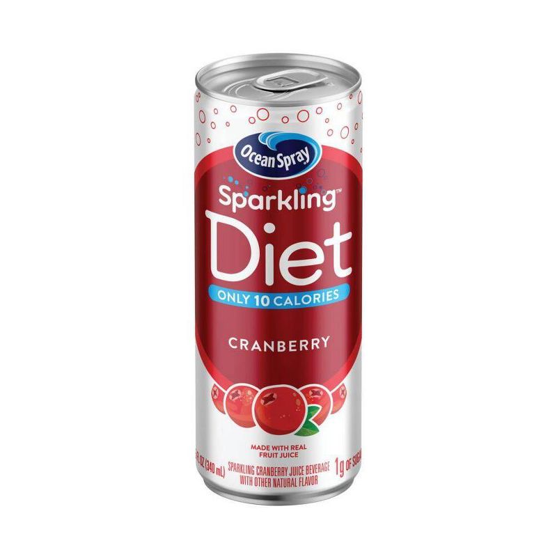 Ocean Spray Sparkling Diet Cranberry - 4pk/11.5 fl oz Cans