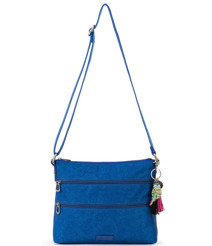 Sakroots Basic Zip Top Crossbody Bag