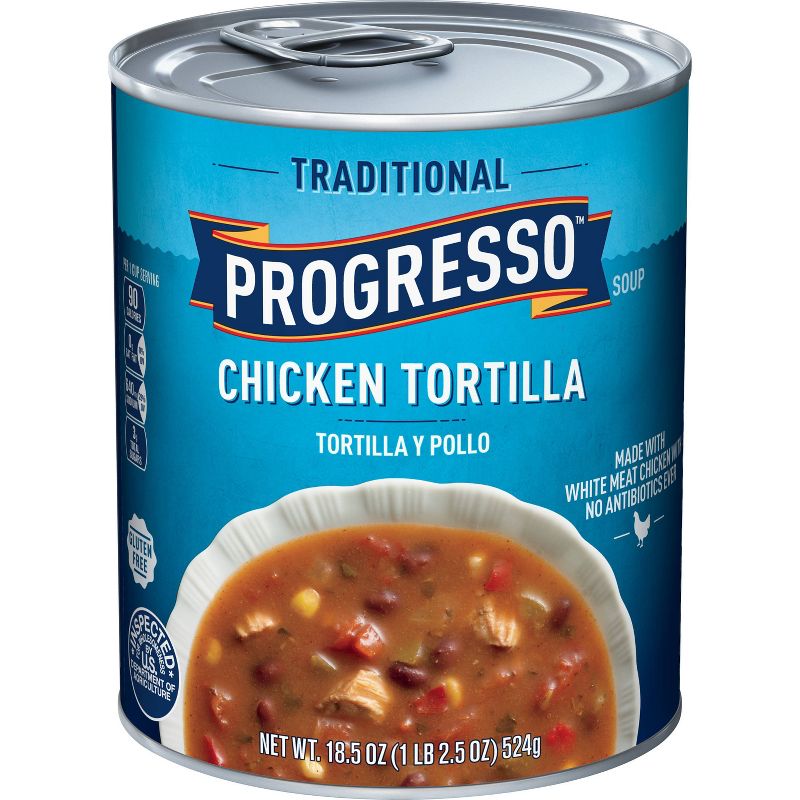 Progresso Traditional Tortilla Y Pollo Chicken Tortilla Soup 18.5oz