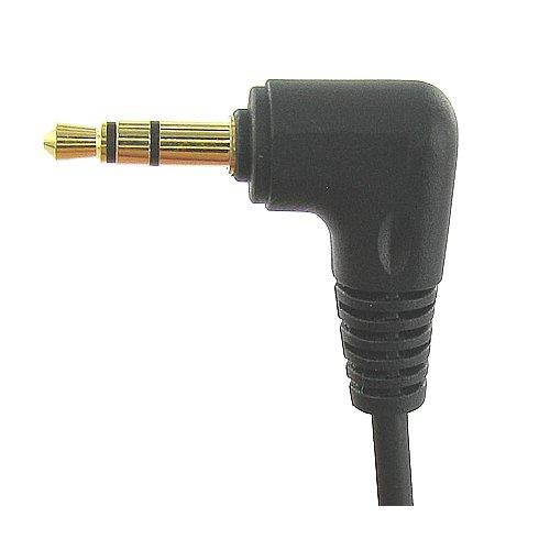 Valley Enterprises&reg; 12' 3.5mm Male Right Angle to 3.5mm Male Right Angle Gold Stereo Audio
