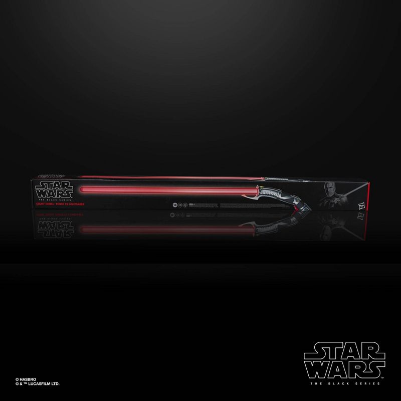 Star Wars The Black Series Count Dooku Force FX Lightsaber