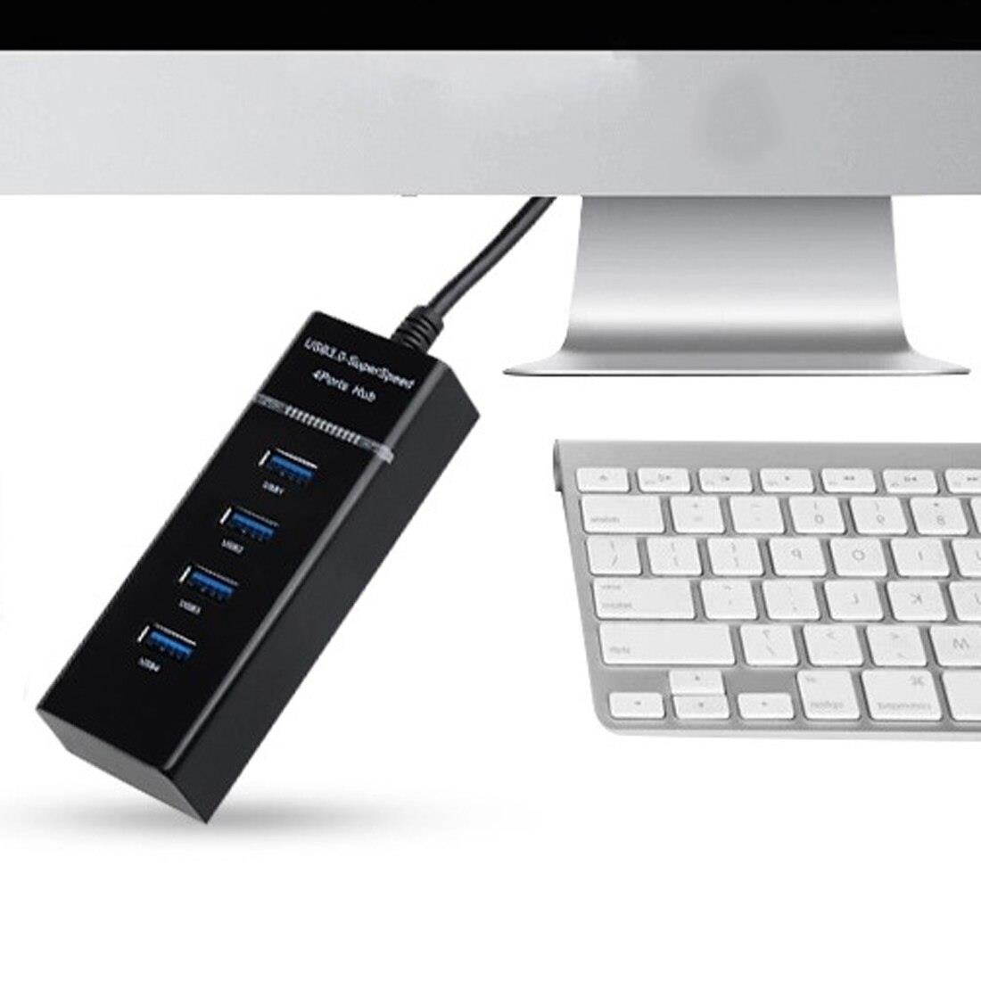 High Speed USB 3.0 HUB Splitter 5Gbps Adapter For PC Computer Laptop Notebook Peripherals Accessories 4 Ports