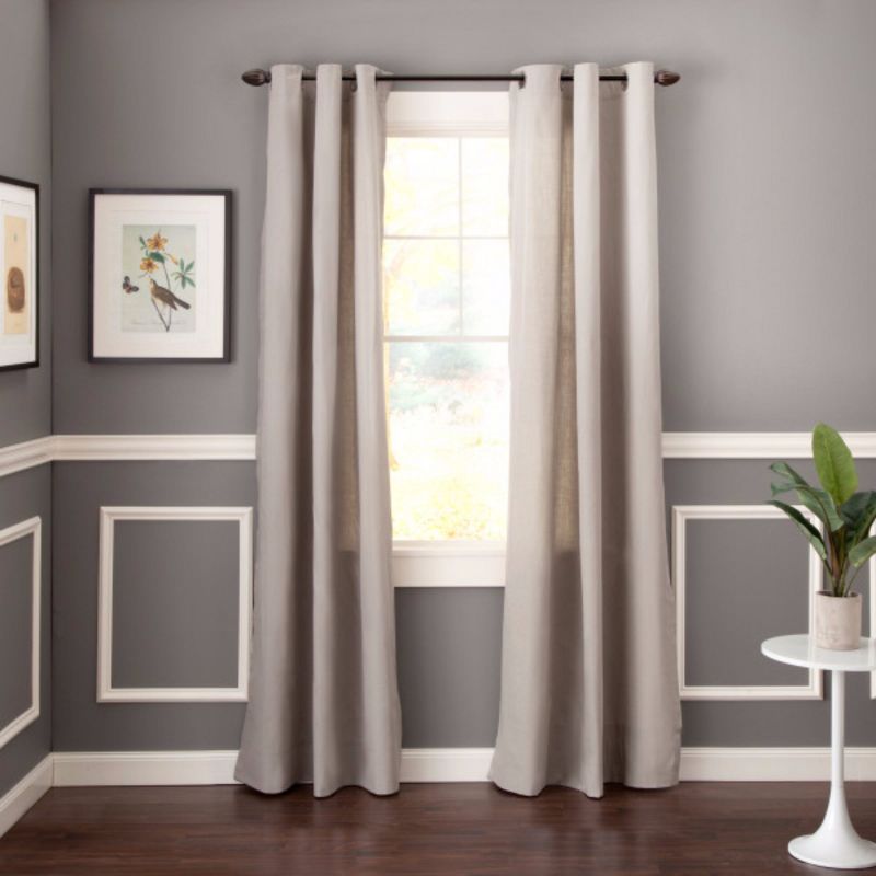 36"-66" Fast Fit Easy Install Bailey Adjustable Curtain Rod Oil Rubbed Bronze - Kenney