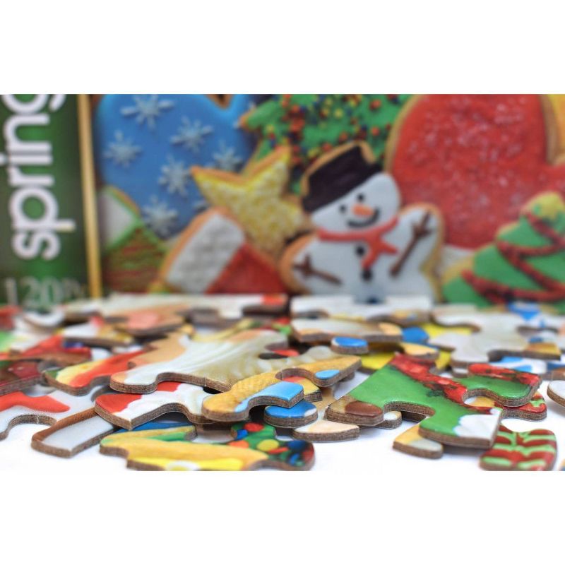 Springbok Cookies & Christmas Mini Jigsaw Puzzle - 120pc