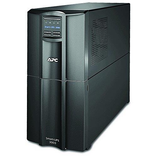 APC by Schneider Electric Smart-UPS 3000VA LCD 120V with SmartConnect - Tower - 3 Hour Recharge - 5.10 Minute Stand-by - 120 V AC Input - 120 V AC, 110 V AC, 127 V AC Output - 8 x NEMA 5-15R, 2 x ...