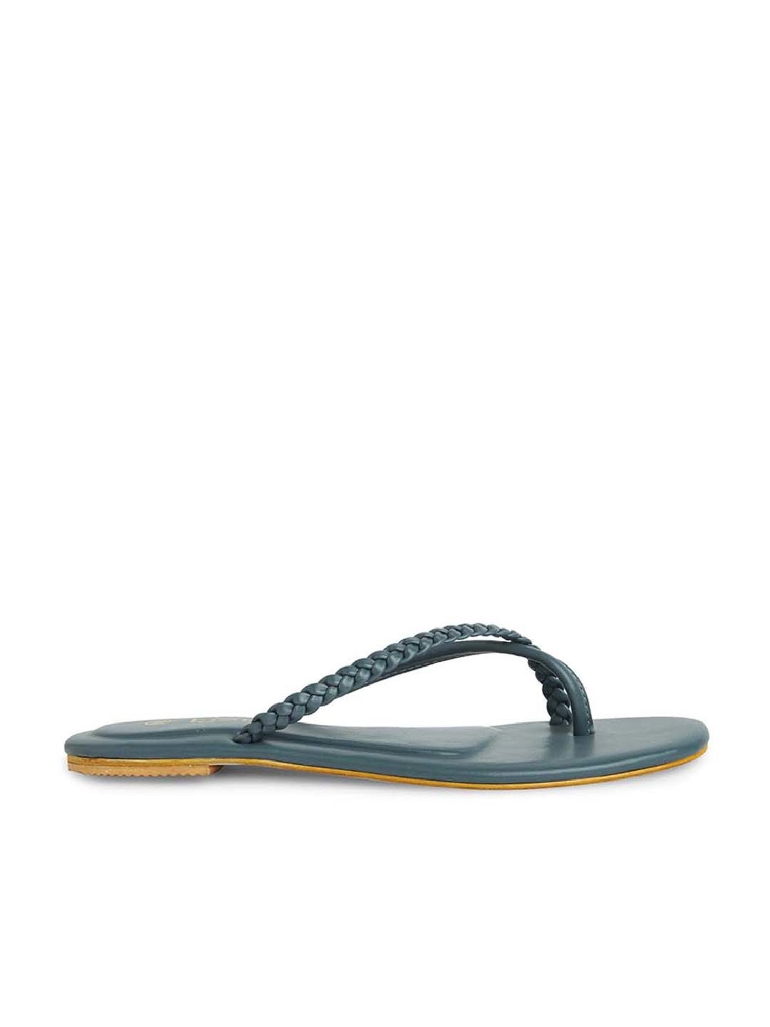 Kiana Women's Blue Toe Ring Sandals