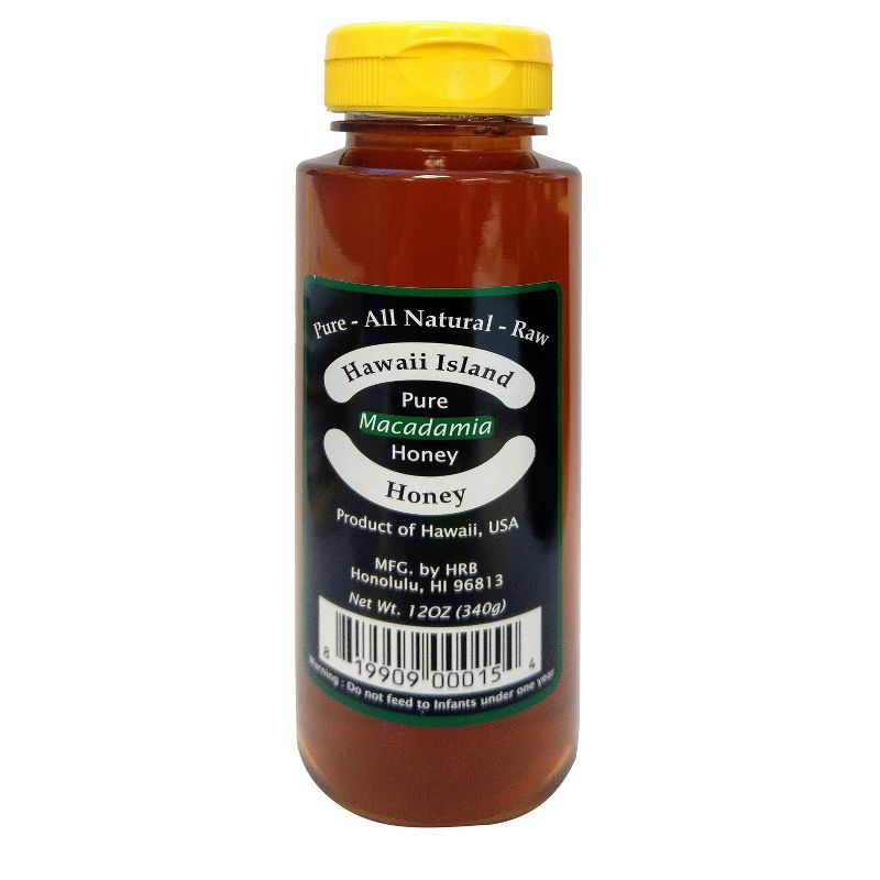 Nature Nate's 100% Pure Raw Unfiltered Organic Honey – 16oz