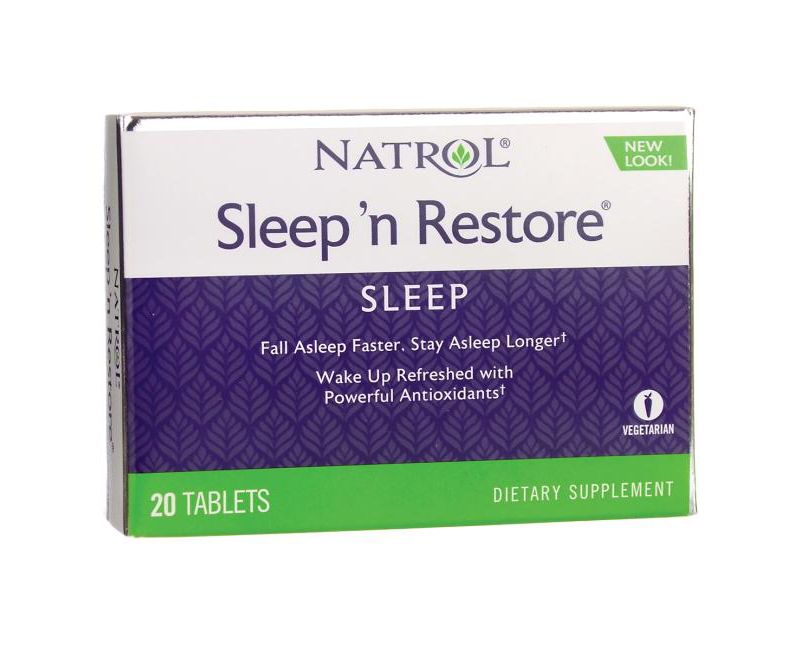 Natrol Dietary Supplements Sleep'N Restore Tablet 20ct.