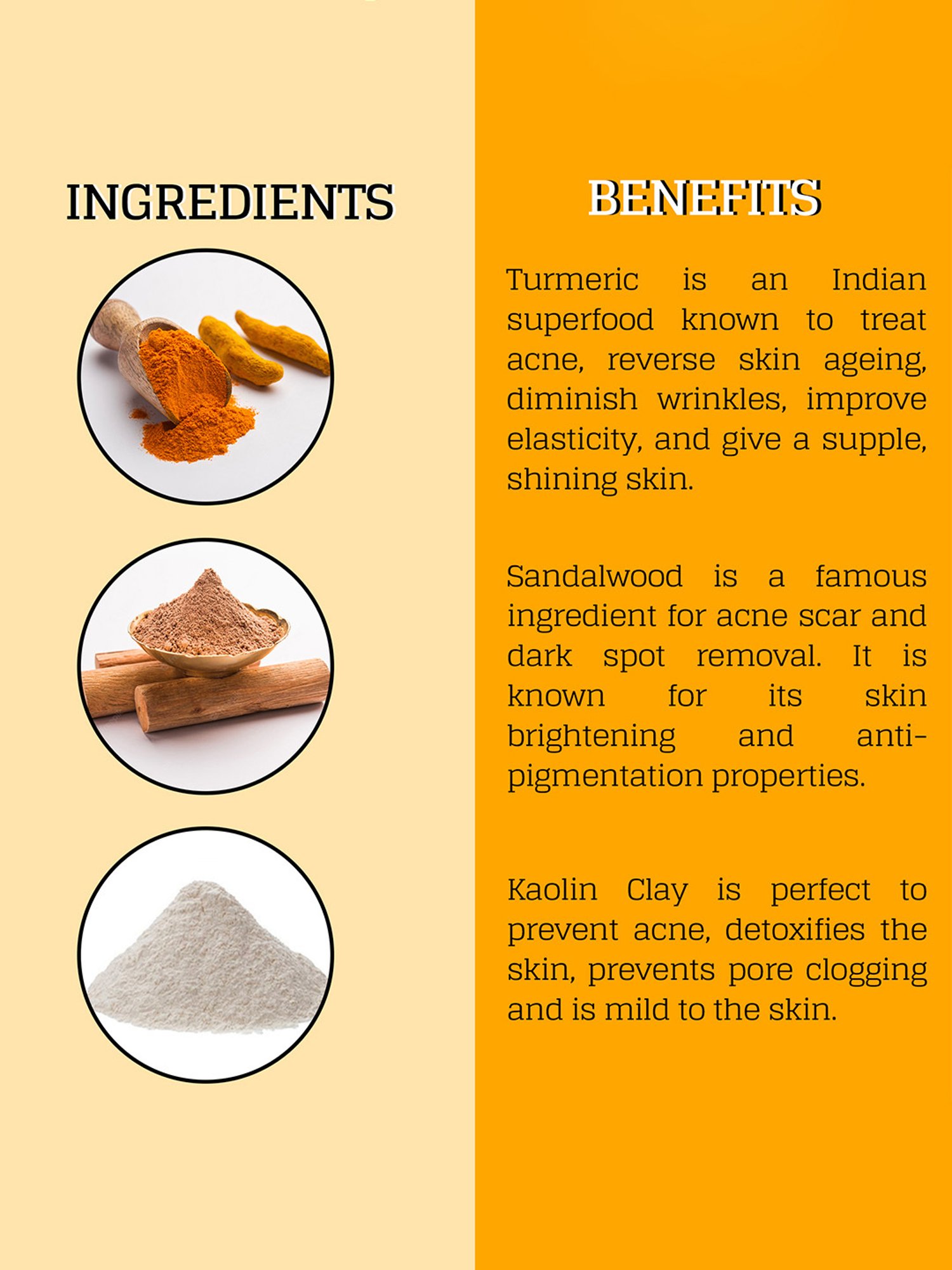 ENN Litt Up Ubtan Brightening Face Mask - 60 gm